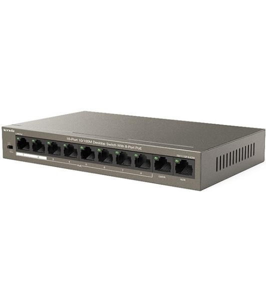 Коммутатор Tenda TEF1110P-8-63W