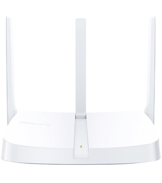 Роутер Mercusys MW306R 300 Mbps Multi-Mode Wireless N Router, 3 × Fixed External Antennas, 3× 10/100 LAN Port, 1× 10/100 WAN Port, 4 in 1- Access Point/Router/Range extender/WISP Mode, WPS/Reset Button, Parental Controls, Guest Network