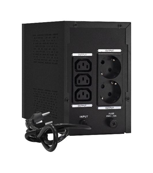 Источник бесперебойного питания ExeGate EX292797RUS SpecialPro UNB-1500.LED.AVR.2SH.3C13 1500VA/950W, LED, AVR, 2*Schuko+3*C13, съемн.кабель, металлический корпус, черный