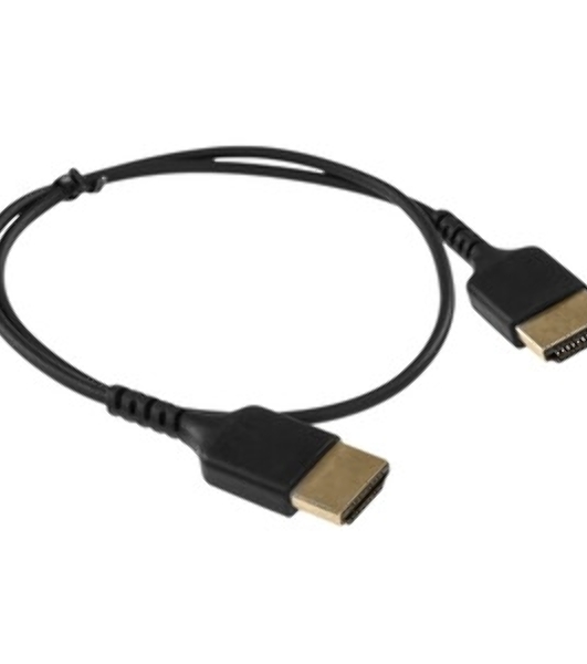 Кабель HDMI C-HM-HM-0.5M Wize,0.5 м, v.2.0, 19M/19M, позол.разъемы, экран, черный, пакет