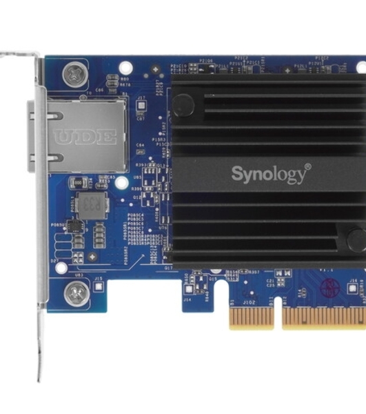 Сетевая карта Synology M.2 SSD-NVME adapter M.2 2110/2080,2 slots m.2 key, 10 Gigabit port RJ-45, PCIe 3.0 x8 adapter (FH bracket)'