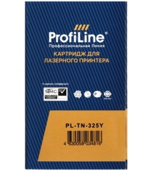 Картридж ProfiLine PL-TN-325Y для принтеров Brother DCP-9055CDN/DCP-9270CDN/HL-4140CN/HL-4150CDN/HL-4570CDW/HL-4570CDWT/MFC-9460CDN/MFP-9465CDN/MFC-9970CDW Yellow 3500 копий