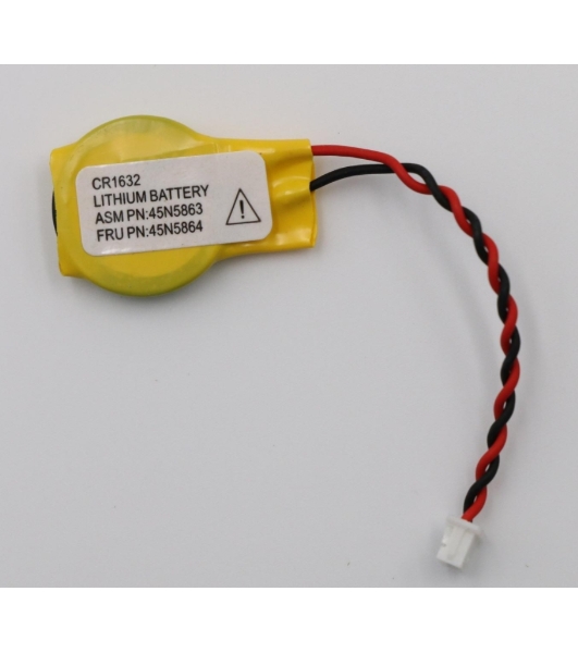 Батарейка CMOS CR1632 с коннектором, 3 В