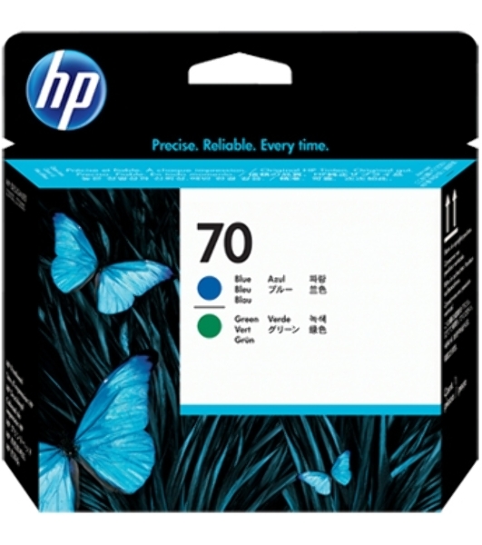 Печатающая головка HP C9408A cyan/green DJ Z2100/Z3100 PS Pro B9100