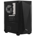Компьютерный корпус Minitower ExeGate Mistery R2-NPX450 (mATX, БП 450NPX с вент. 12 см, 2*USB+1*USB 3.0, аудио, черный, 1 вент. 12см с RGb подсветкой и полоса на передней панели, боковая панель - закаленное стекло), фото13
