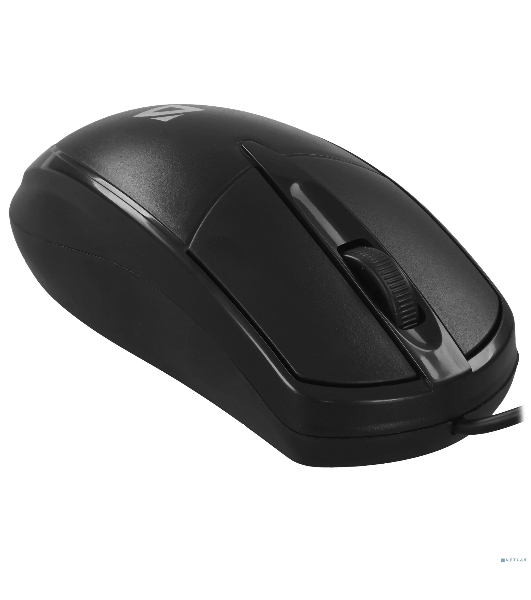Мышь проводная Defender Trace MB-989 черный, 1000 dpi, USB, кнопки - 3