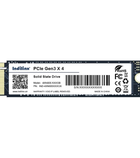 Накопитель SSD Indilinx 512Gb M.2 2280 NVME PCI-E (IND-4XN80S512GX)