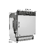 Встраиваемая посудомоечная машина Bosch SMV25EX02E, 59.8 см, 13 компл., 48 дБ, класс E, фото 1