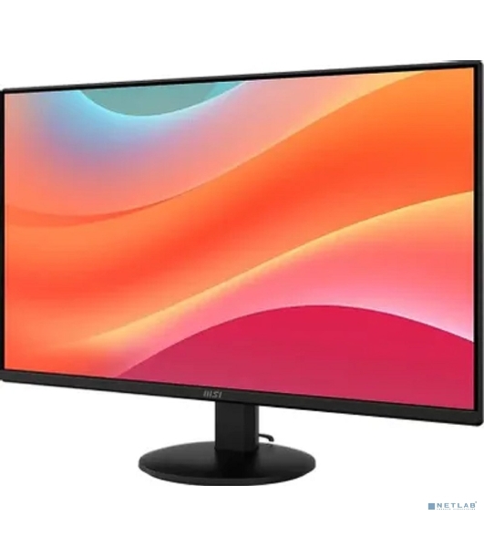 Монитор 27' MSI Pro MP272L IPS 1920x1080, 100 Гц, 4 мс, 16:9, 250 кд/м², HDMI 1.4b, DP 1.2a, 3.5 мм, FreeSync, Adaptive-Sync, черный