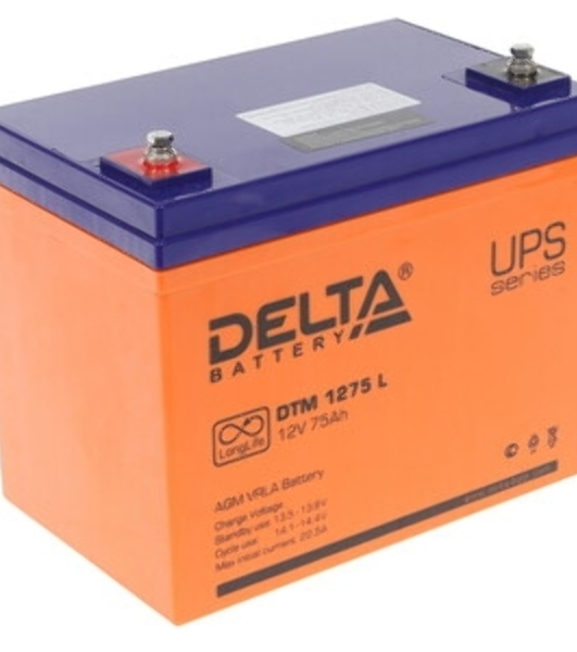 Батарея для ИБП Delta DTM 1275 L (12V, 75Ah)