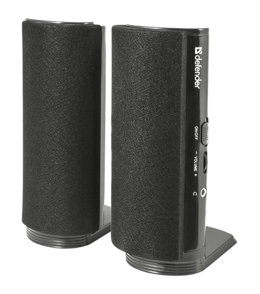 Акустическая система Defender SPK-210 2.0, 2x2W, разъем для наушников 65210