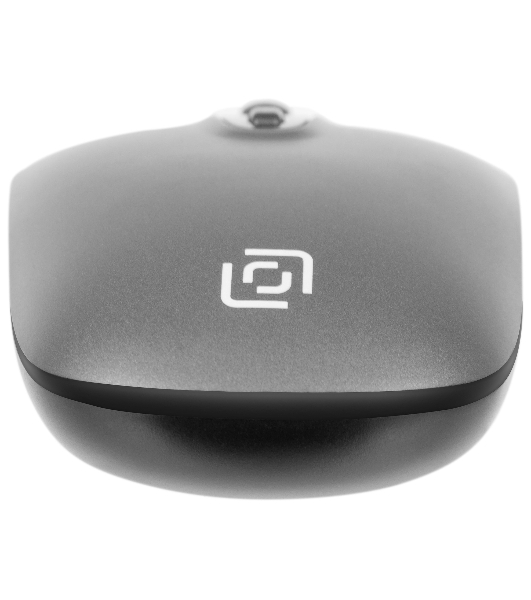 Комплект клавиатура+мышь Oklick 300M беспроводной, USB, 1600 DPI, серый/чёрный