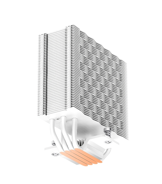 Кулер для процессора PCCooler RZ400 V2 WH белый 120мм алюминий+медь 2000rpm 32db 4-pin 230W 155мм