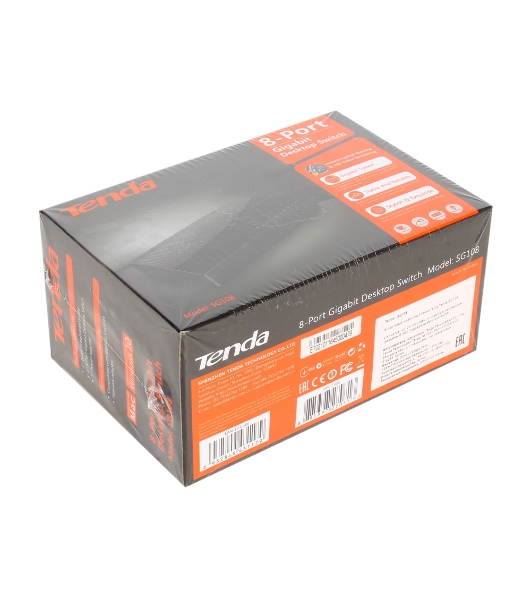 Коммутатор Tenda SG108 8-портовый коммутатор Gigabit Ethernet