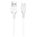 Кабель USB 2.0 HOCO X13, AM/Type-C M, белый, 1м, фото 1