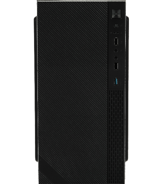 Компьютерный корпус Accord ACC-263B черный без БП mATX 2xUSB 2.0 1xUSB 3.0 audio