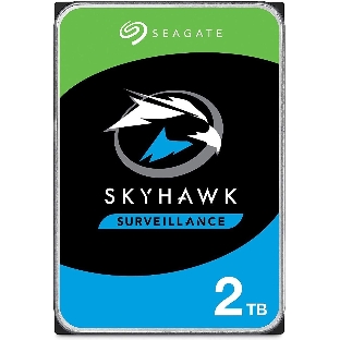 Жесткий диск HDD Seagate 2Tb 5400rpm SATA-III Surveillance Skyhawk 256Mb 3.5'