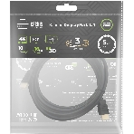 Кабель аудио-видео Cactus CS-DP-DP-1.4-3 DisplayPort (m)/DisplayPort (m) 3м. позолоч.конт. черный, фото6