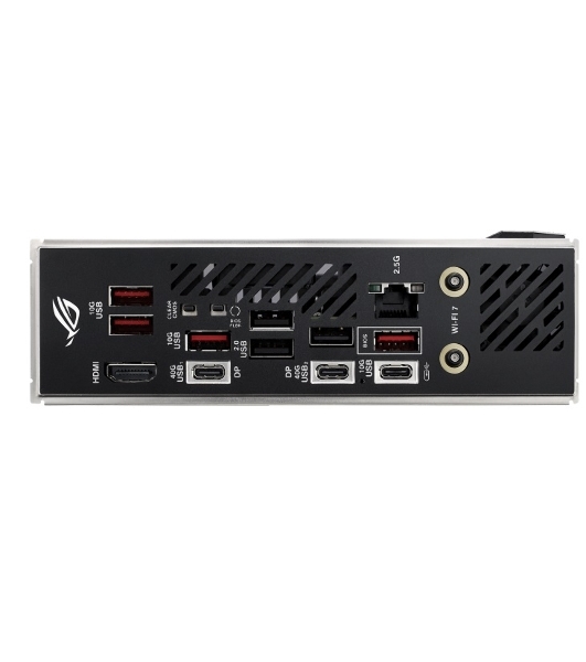 Материнская плата ASUS ROG STRIX X870-I GAMING WIFI, AM5, AMD X870, 2xDDR5, 2xSATA, 2xM.2, 1xPCI-E 5.0 x16, 1xHDMI, 2xUSB-C USB4, 1xUSB-C 10Gbps, 4xUSB-A 10Gbps, 1x 2.5Gb LAN, 2x3.5 мм, Mini-ITX