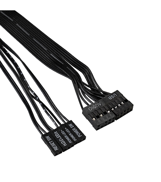 Корпус ExeGate CP-601-CP400, Midi-Tower, чёрный, БП 400 Вт