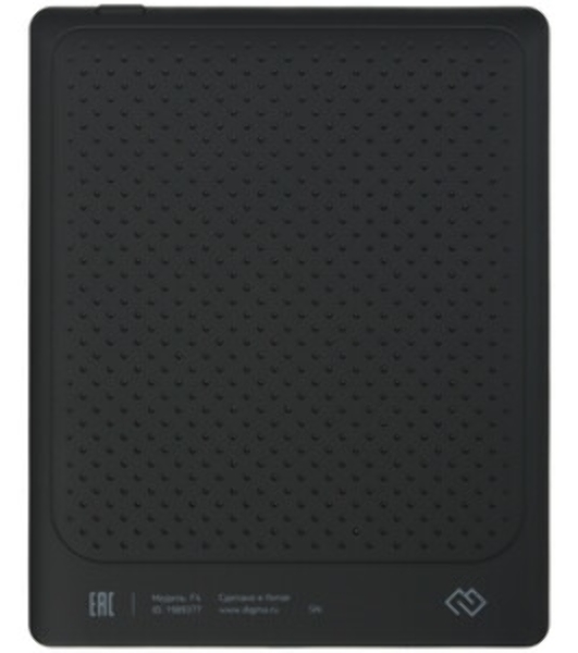 Электронная книга Digma F4 5.83' E-ink HD Carta 680x920 Touch Screen 1.2Ghz 1Gb/8Gb/SD/microSDHC/подсветка дисплея черный