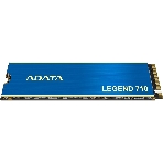 Накопитель SSD ADATA LEGEND 710, 256Gb, PCIe 3.0 x4, M.2 2280, NVMe, R/W 2100/1000, с радиатором, фото4