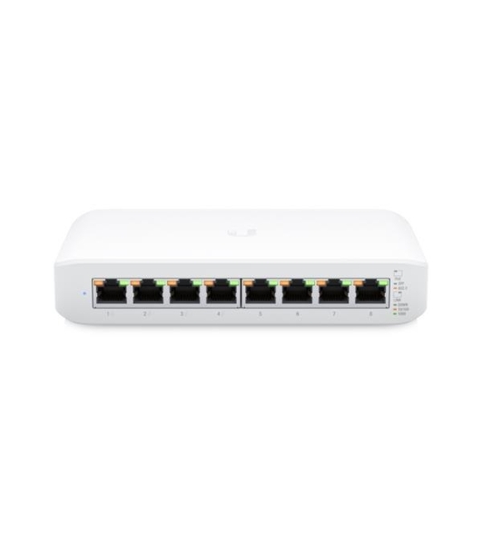 Коммутатор Ubiquiti USW-LITE-8-POE 8POE 1000M POE