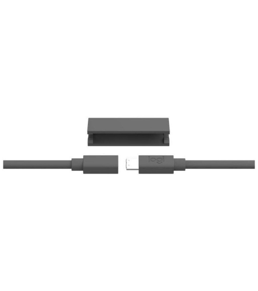 Кабель LOGITECH MeetUp 10m Mic Cable - графитовый - WW - MEETUP 10M MIC CABLE
