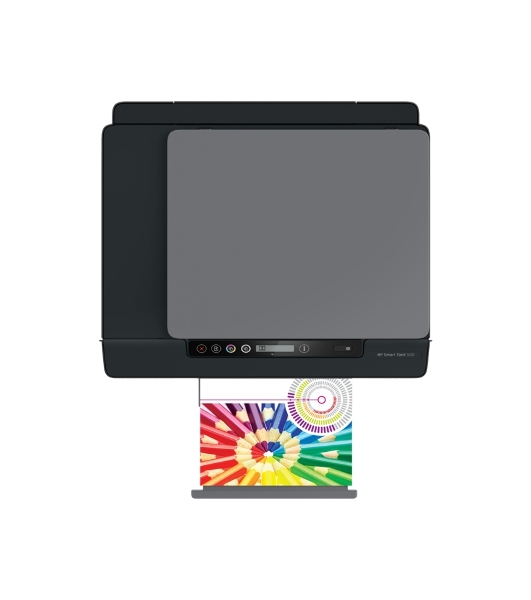 МФУ струйное HP Smart Tank 500 (4SR29A), A4, цветной, печ. до 22 стр/мин. (ч/б) до 16 стр/мин. (цвет), скан. до 8 стр/мин. (ч/б) 4 стр/мин. (цвет), 1200x1200dpi, USB
