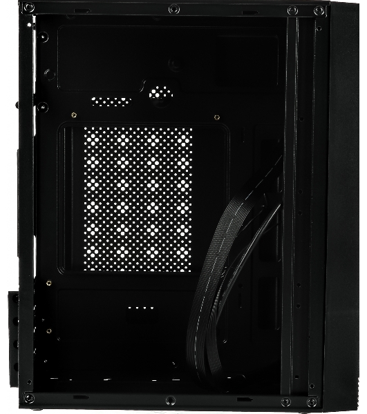 Компьютерный корпус Accord ACC-263B черный без БП mATX 2xUSB 2.0 1xUSB 3.0 audio