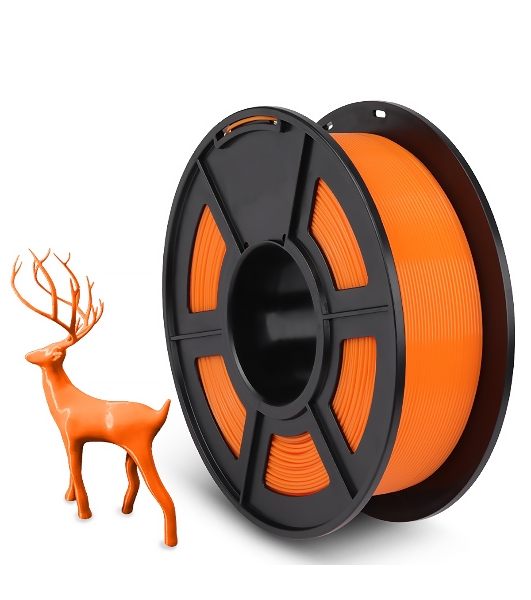 Филамент NVPrint PLA Orange для 3D печати диаметр 1.75мм длина 330 метров масса 1 кг