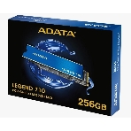 Накопитель SSD ADATA LEGEND 710, 256Gb, PCIe 3.0 x4, M.2 2280, NVMe, R/W 2100/1000, с радиатором, фото16