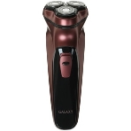 Электробритва Galaxy Line GL 4209, серебряный с черным, роторная, аккумуляторная, 5 Вт, Li-Ion аккумулятор емкостью 600 мА*ч, время непрерывной работы до 1,5 ч, ножи из нержавеющей стали, 3 независимые плавающие головки, возможность промывки бреющего блока, индикатор заряда и работы, встроенный триммер для подравнивания висков, USB зарядка, фото22