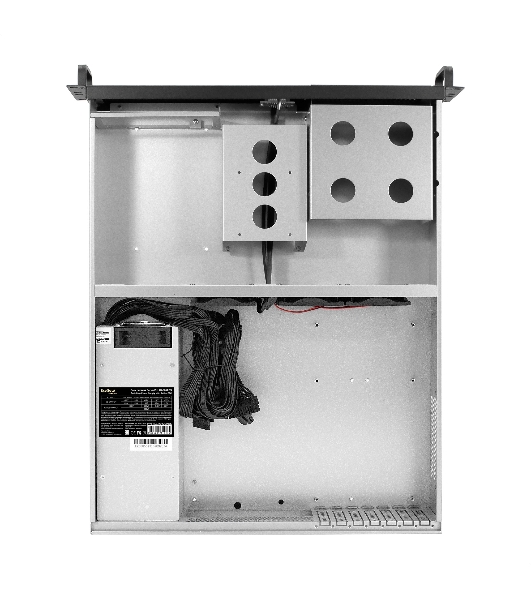 Серверный корпус ExeGate Pro 2U550-04 (RM 19', высота 2U, глубина 550, БП 2U-500ADS, 2*USB)