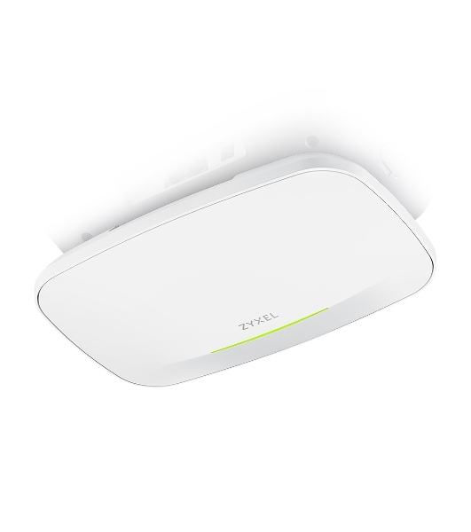 Точка доступа Zyxel NebulaFlex Pro WBE510D, Wi-Fi 7 (BE6500), MU-MIMO 4x4:2 + 2x2, двойные антенны (стена-потолок), 1xLAN 2.5GE