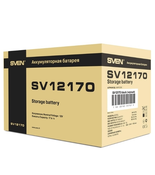 Батарея для ИБП SVEN SV12170 (12V 17Ah)