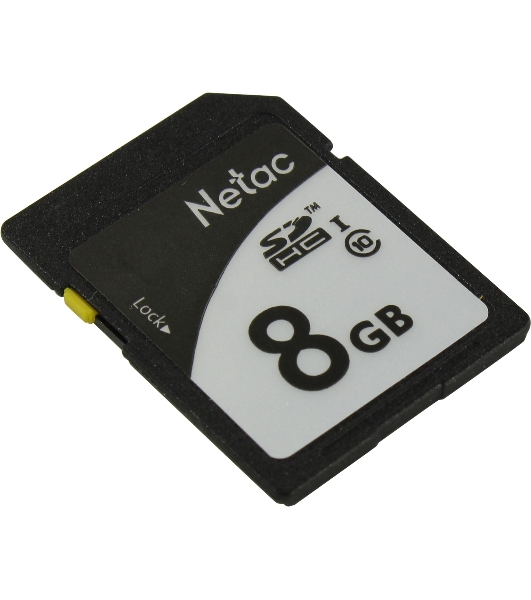 Флеш карта SDHC 8Gb Netac P600 NT02P600STN-008G-R