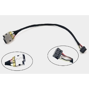Разъем для ноутбука HP 250 255 G2 G3 15-G 15-R с кабелем
