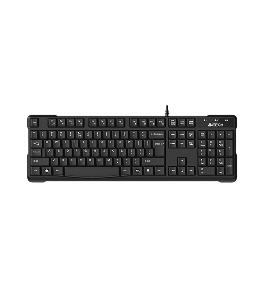 Клавиатура A4Tech KR-750 проводная, USB Type-A, чёрный