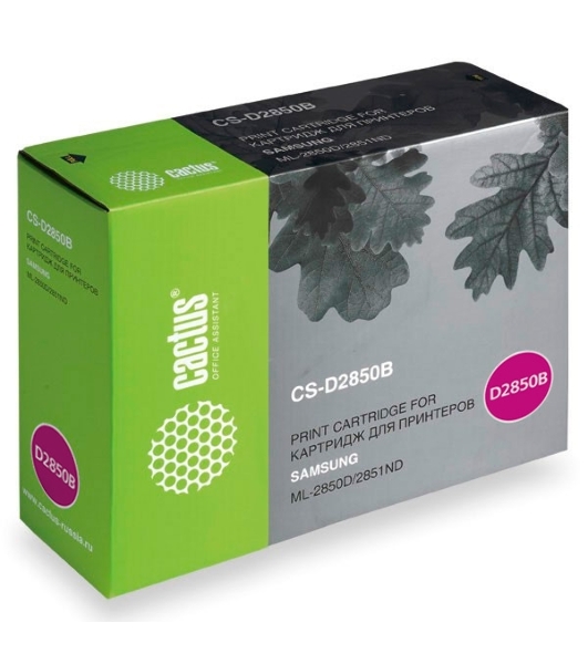 Картридж лазерный Cactus CS-D2850B (ML-D2850B) черный (5000 стр.) для SAMSUNG ML-2850/2851