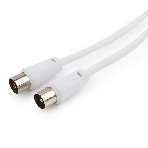 Кабель телевизионный Cablexpert CCV-515-W-3M, Coaxial M/F, белый, 3м, фото2
