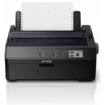 Принтер матричный Epson FX-890II (C11CF37401), A4, 9х2-игольный (80 колонок), высокоскоростной (735 cps), до 6 экземпляров одновременно (1 оригинал + 5 копий), ресурс ленты: 7,5 млн. символов, USB, LPT, для больших объемов печати, фото 1