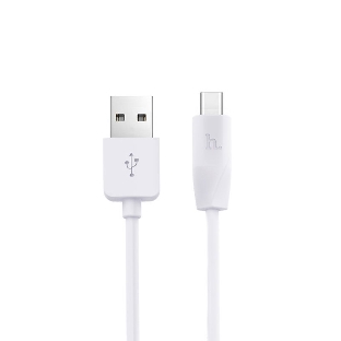Кабель USB 2.0 HOCO X1, АM/Type-C M, белый, 1м