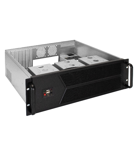 Серверный корпус ExeGate Pro 3U450-12 (RM 19', высота 3U, глубина 450, БП 1U-900ADS, 2хUSB)