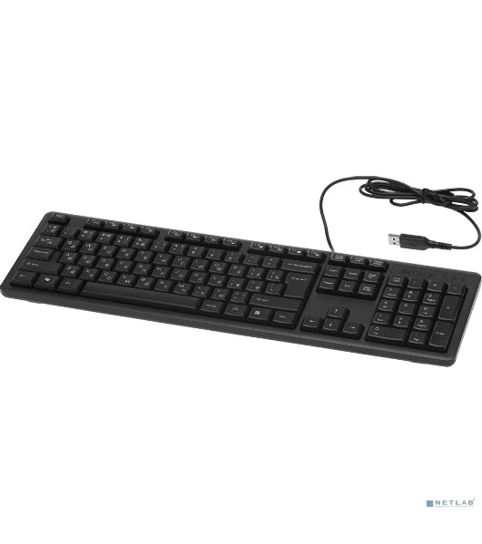 Комплект клавиатура+мышь A4Tech KR-3330S проводной, USB, 1200 DPI, чёрный