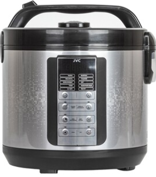 Мультиварка JVC JK-MC500 5 л, 860 Вт, серебристый с черным