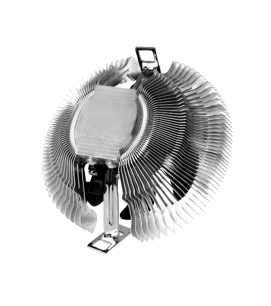 Кулер Cooler ID-Cooling DK-01S серебристый/черный 80мм алюминий 2200rpm 24db 3-pin 65W