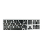 Клавиатура беспроводная Gembird KBW-1, USB, серебристый, фото3