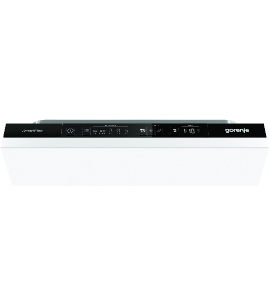 Встраиваемая посудомоечная машина Gorenje GV561D10, узкая, ширина 44.8см, полновстраиваемая, загрузка 11 комплектов