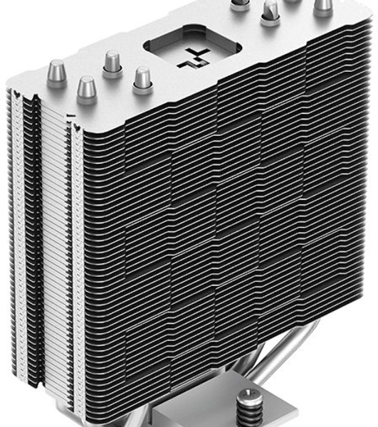 Кулер для процессора DEEPCOOL AG400 LED черный, 120 мм, алюминий/медь, 2000 об/мин, 31.6 дБ, 4 pin, 220 Вт, 150 мм